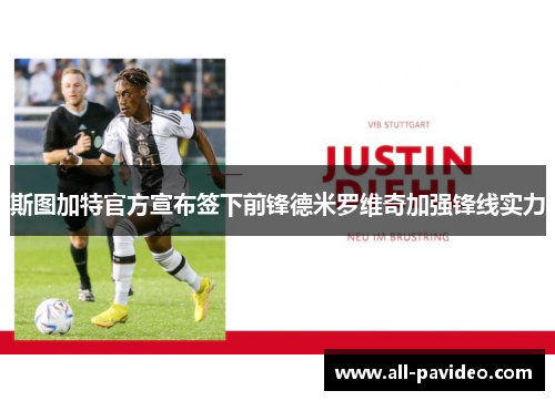 斯图加特官方宣布签下前锋德米罗维奇加强锋线实力